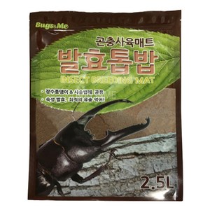 벅스앤미 곤충용 발효톱밥 2.5L, 1개