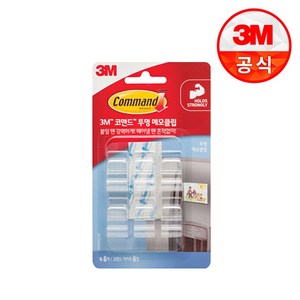 3M™ 코맨드™ ＃17210 투명 메모클립, 1개