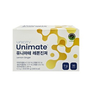 유니시티 유니마테 레몬진져 30포, 6.3g, 30개입, 1개