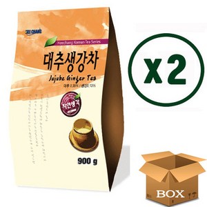 희창 대추생강차 900g 자판기용 국산차 분말, 1개입, 2개