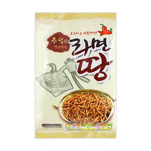 싱싱 라면땅 110g 매콤한맛 과자, 1개