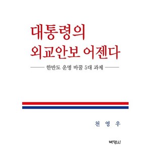 대통령의 외교안보 어젠다:한반도 운명 바꿀 5대 과제, 천영우, 박영사