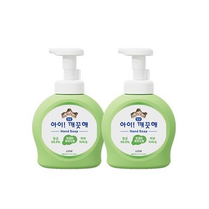 아이깨끗해 대용량 용기 490ml x 2개 청포도용기