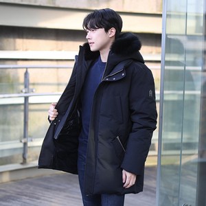 맥케이지 에드워드 EDWARD BX 블랙 폭스퍼 패딩자켓 (BK)