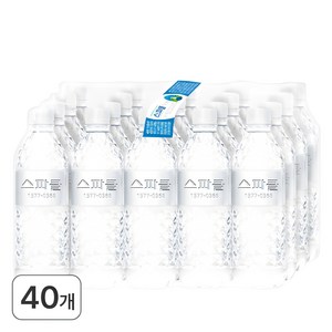 스파클 생수 무라벨, 500ml, 40개