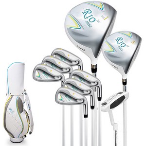 LTG014여성용 골프채 골프클럽 풀세트 카본 캐디백포함 PGM, 옵션09)LTG014카본여성9P+캐디백