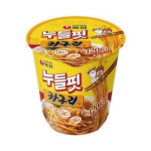 농심 누들핏카구리맛 40.5g, 4개