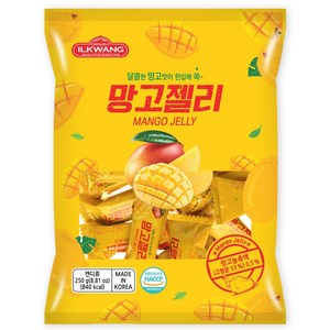 일광제과 망고젤리 18개입, 250g, 2개