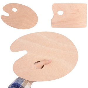 파크상 미술용 우드 파레트, 1개, 사각_소