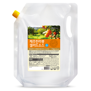 냉장 대상 제주한라봉 샐러드소스 2kg 1BOX (5입), 5개