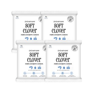 트럼펫 강아지 소프트클로버 스킨앤코트 소프트사료, 새우, 30g, 4개