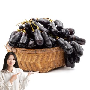 초특가 일등농수산 블랙사파이어포도 가지포도, 1개, 2.4kg (800g*3)