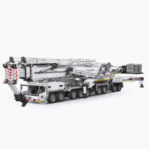 정품 몰드킹 17007 대형 테크닉 RC 크레인 8 506피스 모터 포함 조립 블럭, 1개, 화이트 17007