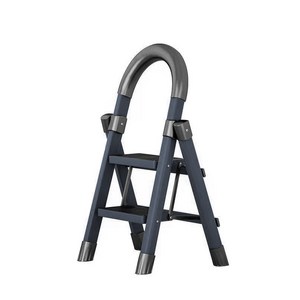 YINUO 가정용 다용도 접이식 A형 2단사다리, 그레이2단, 1개