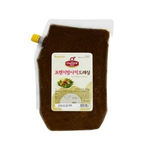 쉐프원 프렌치 발사믹 드레싱, 2kg, 3개