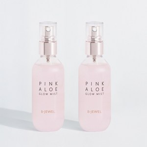 비주얼 핑크 알로에 글로우 진주펄 미스트 100ml+100ml (물광픽서/주름개선기능성), 200ml, 1개