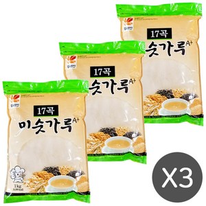 뚜레반 17곡 미숫가루 A+, 1kg, 3개