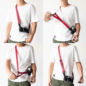 카메라 넥 목 필름 카메라줄 스트랩 미러리스 끈 액세서리 길이조절 소니 라이카 퀵스트랩, 블랙-밴드형, 1개