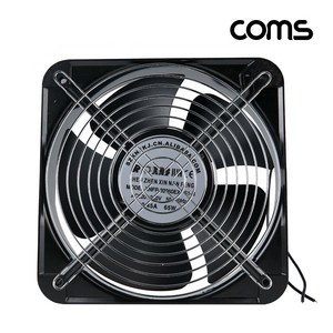 [BD948] Coms AC 전원 대형 쿨링팬 선풍기 쿨러 그릴 먼지유입 방지 200mm 알루미늄 합금소재, 본상품선택, 1개, 상세 설명 참조