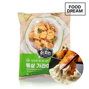 쿠즈락 오치킨 튀겨나온 통살가라아게 1kg / 닭다리살 냉동 에어프라이어, 1개