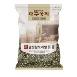 대구상회 2021년 검정 찰보리쌀, 2kg, 1개