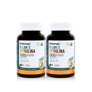 엔젯오리진 밸런스 스피루리나 1100(2개월분), 2개, 66.6g