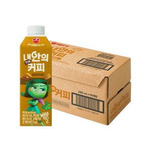 서울우유 내 안의 진짜커피280mlX18개 사무실탕비실, 18개, 280ml