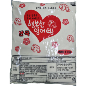 행복한 잉어빵 반죽 / 붕어빵 반죽 홈 베이킹 재료 5kg, 1개