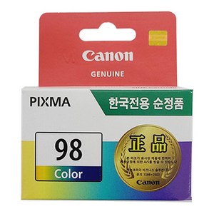 캐논 정품잉크 PG88 CL98 잉크, 칼라, 1개