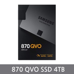 삼성전자 870 QVO SSD, MZ-77Q4T0, 4TB