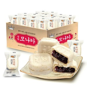 쥬르본 우리찹쌀 모나카550g / 대용량 모나카 / 개별포장, 550g, 1박스