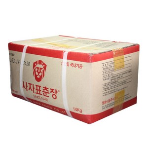 중찬명가 사자표 춘장, 14kg, 1개