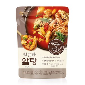 아워홈 얼큰한 알탕 400gX3개, 3개, 400g