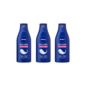 NIVEA 니베아 스킨 밀크 3종, 3개, 200g