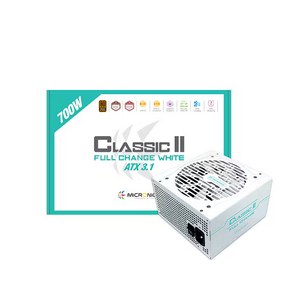 마이크로닉스 Classic 2 풀체인지 700W 80PLUS브론즈 ATX3.1 화이트 HP1-N700ST-E12S