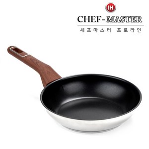 티타늄코팅 통3중바닥 스텐 프라이팬 20cm, 1개