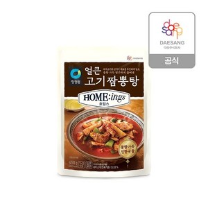 청정원 호밍스 얼큰고기짬뽕탕 450g, 1개