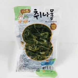 삶은 취나물 1kg - 국내산, 1개