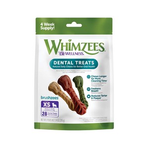 윔지스 칫솔 XS 위클리백 강아지 덴탈껌 치석제거 오래먹는 애견 양치껌, 210g, 1개