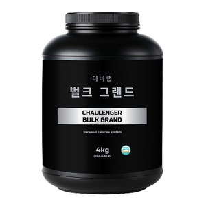 살찌는보충제 마바랩 벌크 그랜드 미숫가루맛 체중증가 헬스보충제 게이너보충제, 4kg, 1개