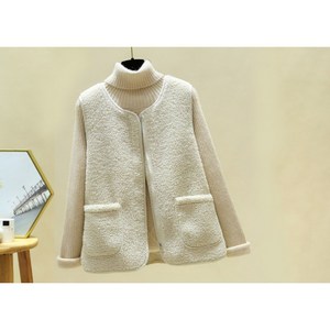 *순영* 양털 뽀글이 지퍼조끼