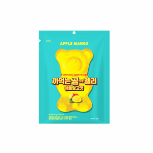 피치코리아 까먹는 곰모양 젤리 애플망고, 10개, 40g