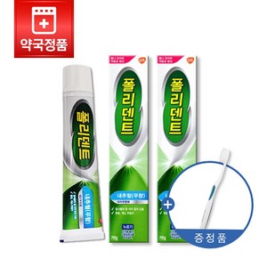 폴리덴트 의치 부착재 내추럴 무향 70g 2개, IB1183