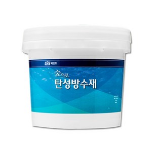 KCC 수용성 옥상방수페인트 숲으로 탄성 방수재, 1개, 4kg, 회색