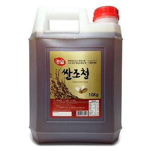 경일식품 쌀조청 대용량 업소용 조청 쌀엿, 2개, 10kg