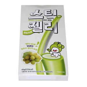 스틱젤리 청포도맛 60g, 1개