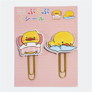 오꿈 북마크 북클립 책갈피 북마커, 06 오리 2SET, 1봉