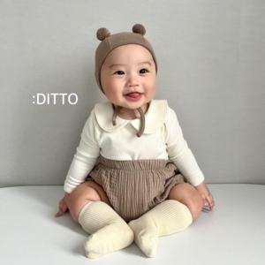 [오늘출발] 디토베베 긴팔카라티 아기봄옷 아기데일리옷
