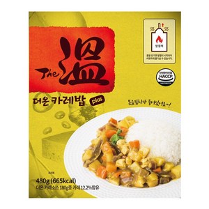 더온 카레밥 플러스, 480g, 1개