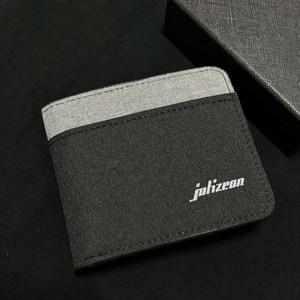 미니아르스 남성용 캔버스 지갑